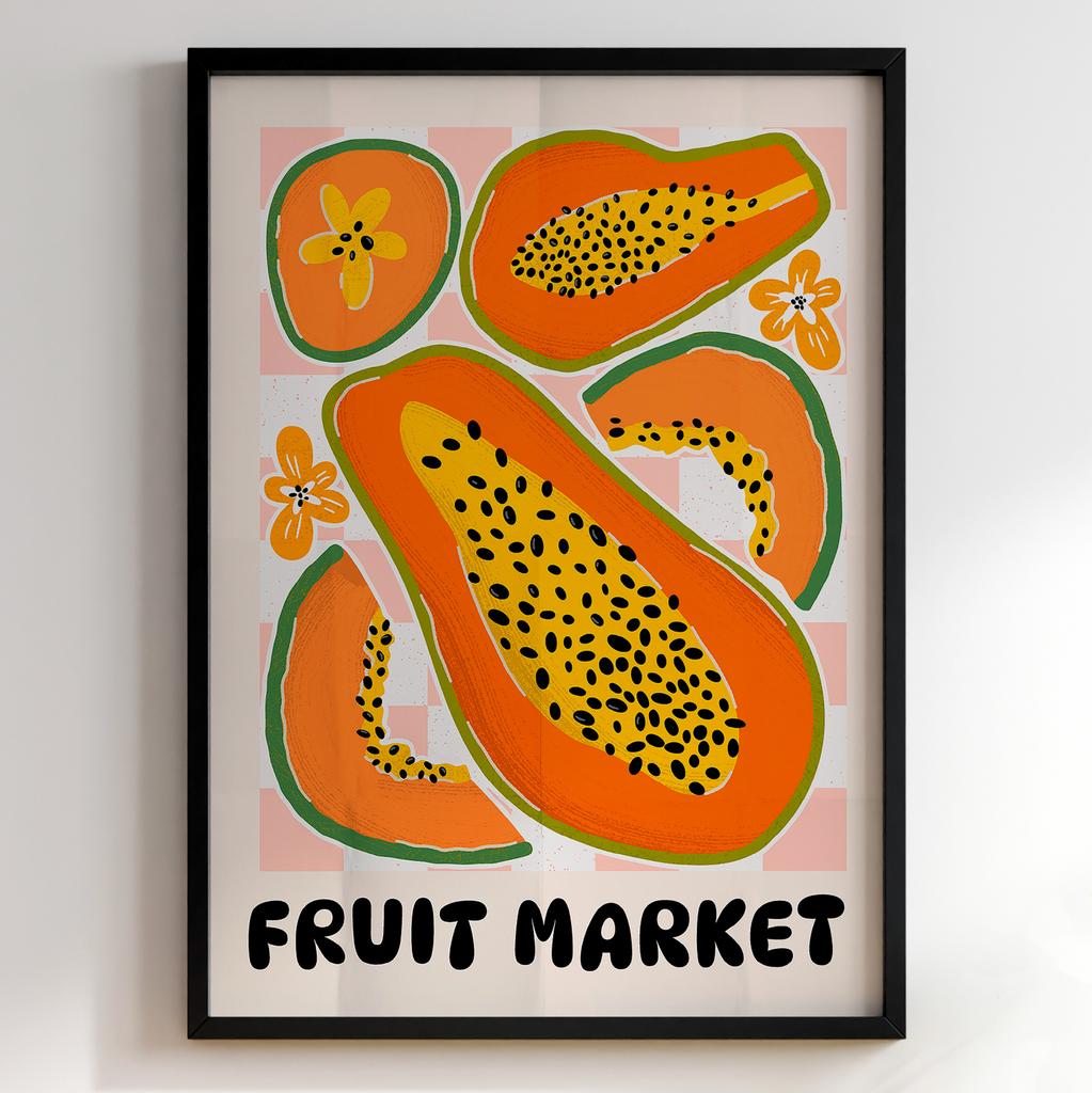 Постер для кухні | Cучасна картина в рамі