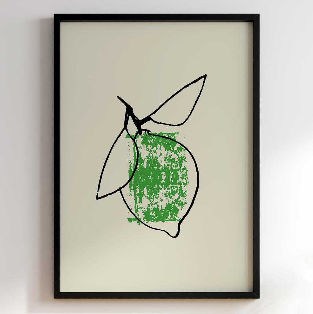 Постер для кухні | Cучасна картина в рамі