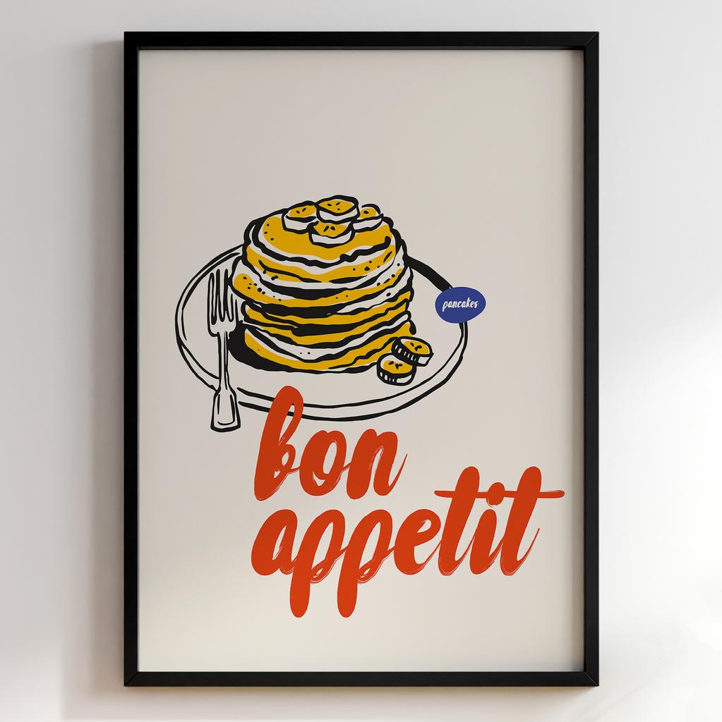 Постер для кухні | Cучасна картина в рамі