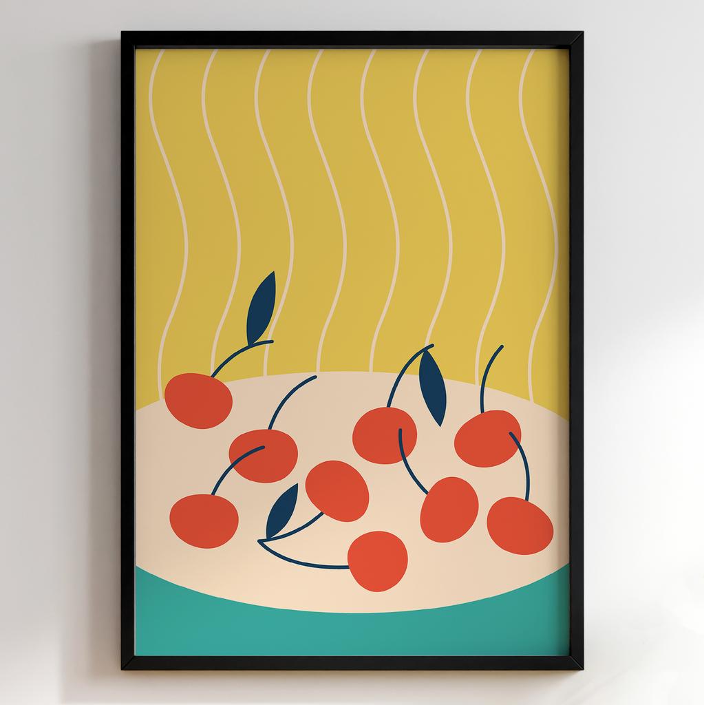 Постер для кухні | Cучасна картина в рамі