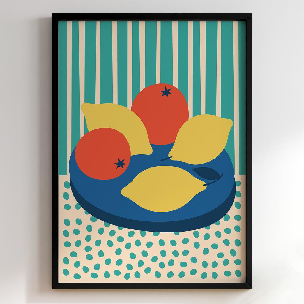 Постер для кухні | Cучасна картина в рамі