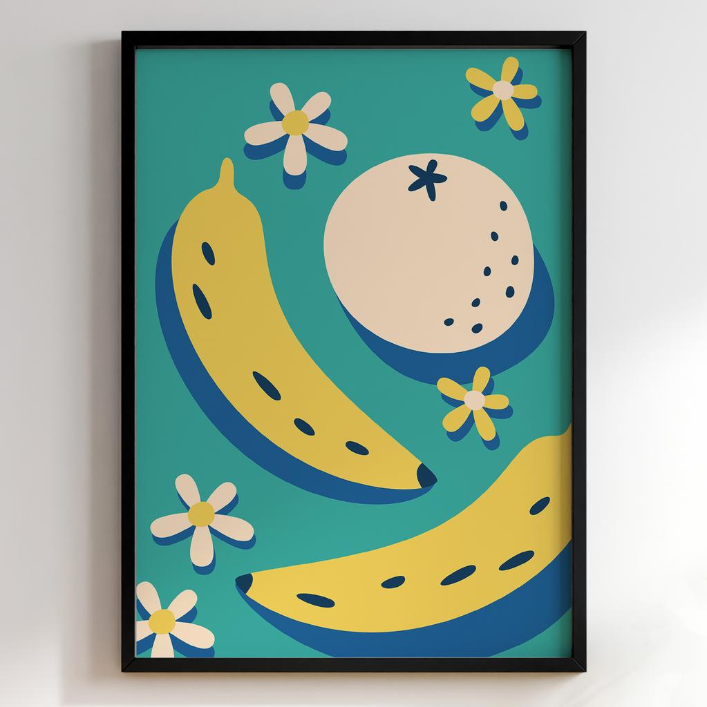 Постер для кухні | Cучасна картина в рамі