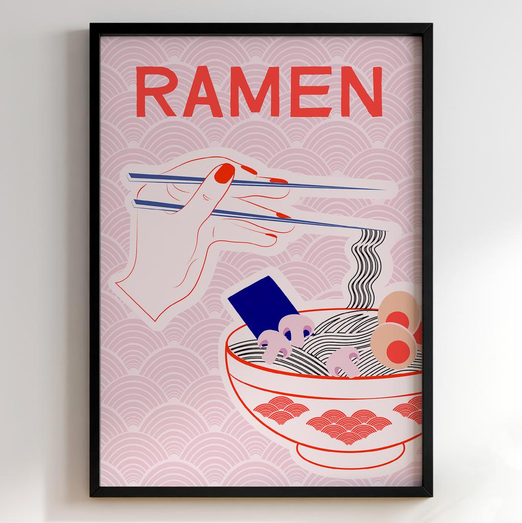 Постер для кухні | Cучасна картина в рамі