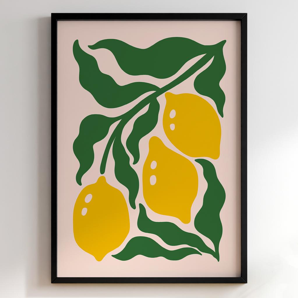 Постер для кухні | Cучасна картина в рамі