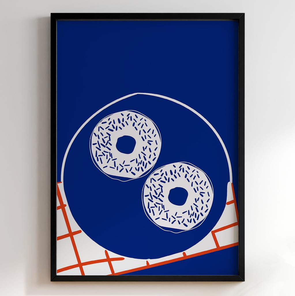 Постер для кухні | Cучасна картина в рамі