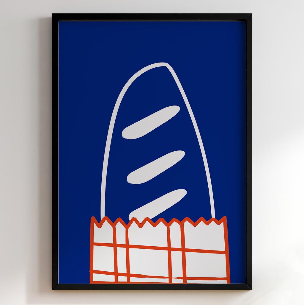 Постер для кухні | Cучасна картина в рамі