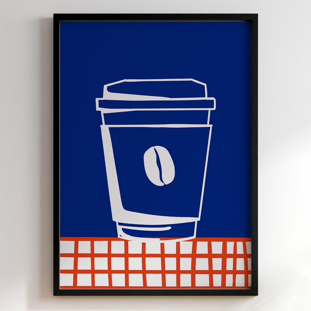 Постер для кухні | Cучасна картина в рамі