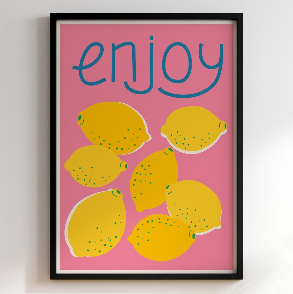 Постер для кухні | Cучасна картина в рамі