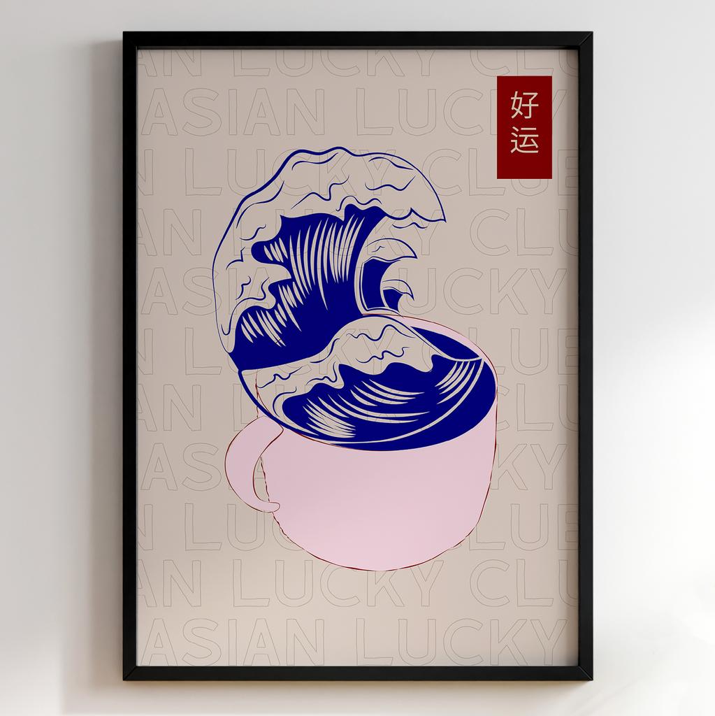 Постер для кухні | Cучасна картина в рамі