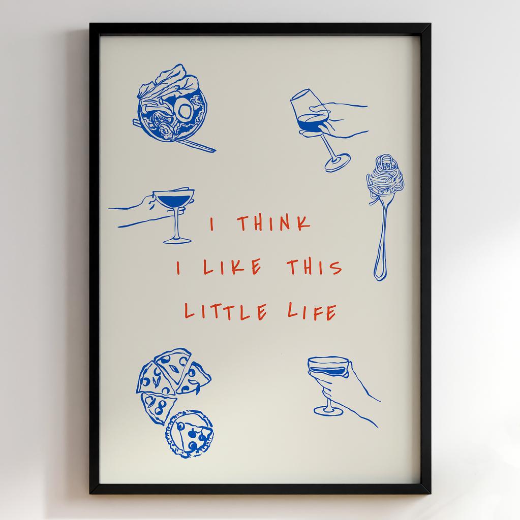 Постер для кухні | Cучасна картина в рамі