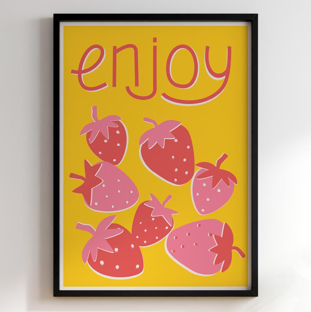 Постер для кухні | Cучасна картина в рамі