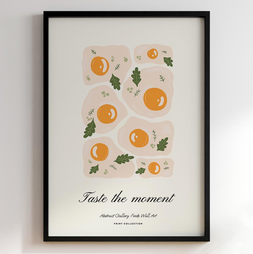 Постер для кухні | Cучасна картина в рамі