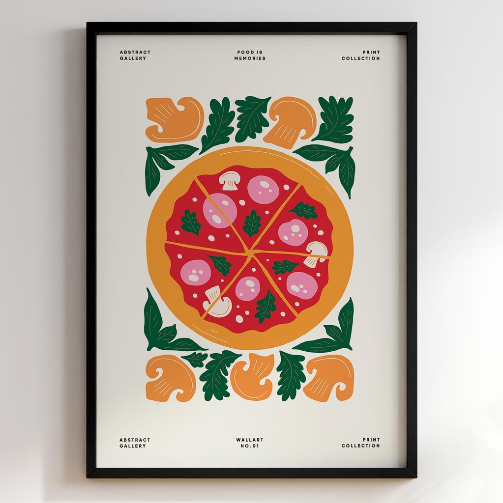 Постер для кухні | Cучасна картина в рамі