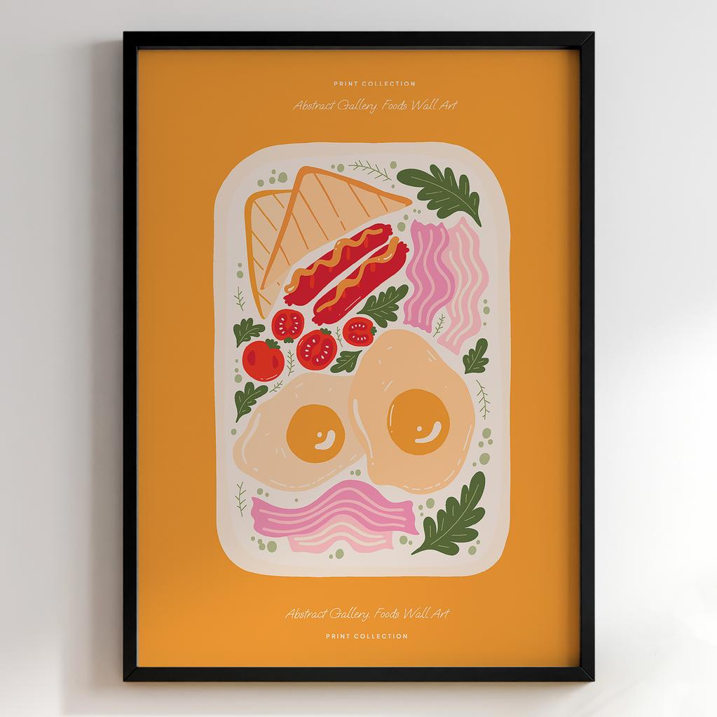 Постер для кухні | Cучасна картина в рамі