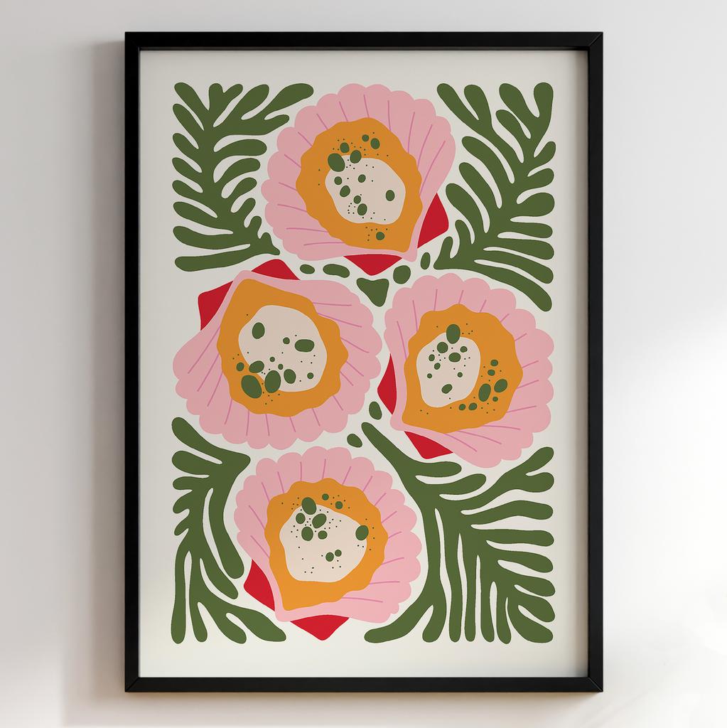 Постер для кухні | Cучасна картина в рамі