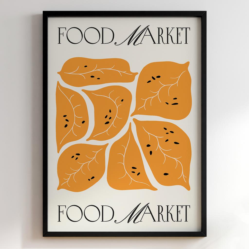 Постер для кухні | Cучасна картина в рамі