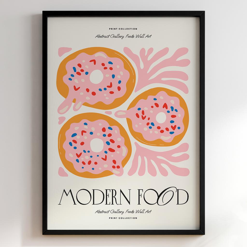 Постер для кухні | Cучасна картина в рамі