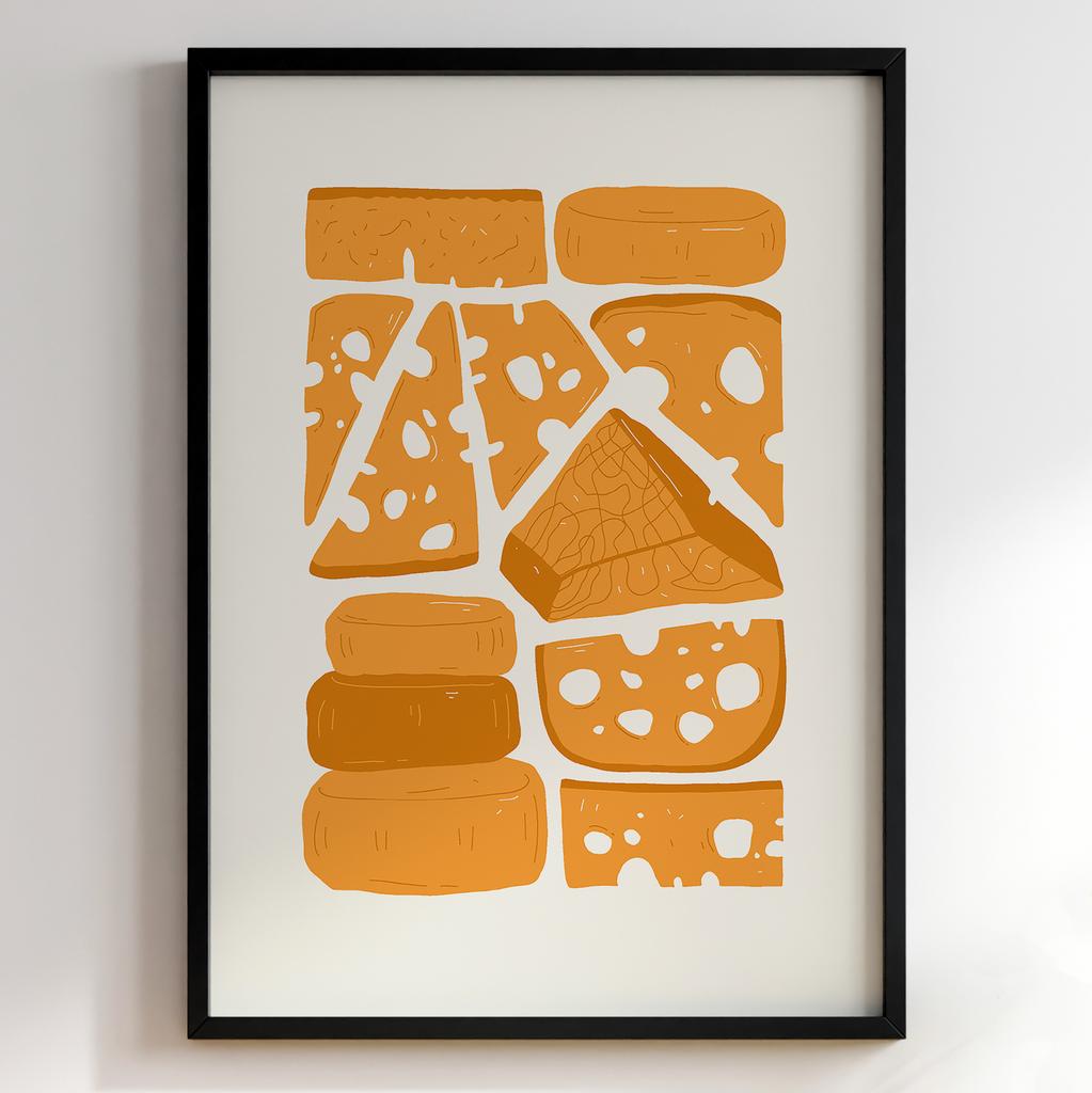 Постер для кухні | Cучасна картина в рамі