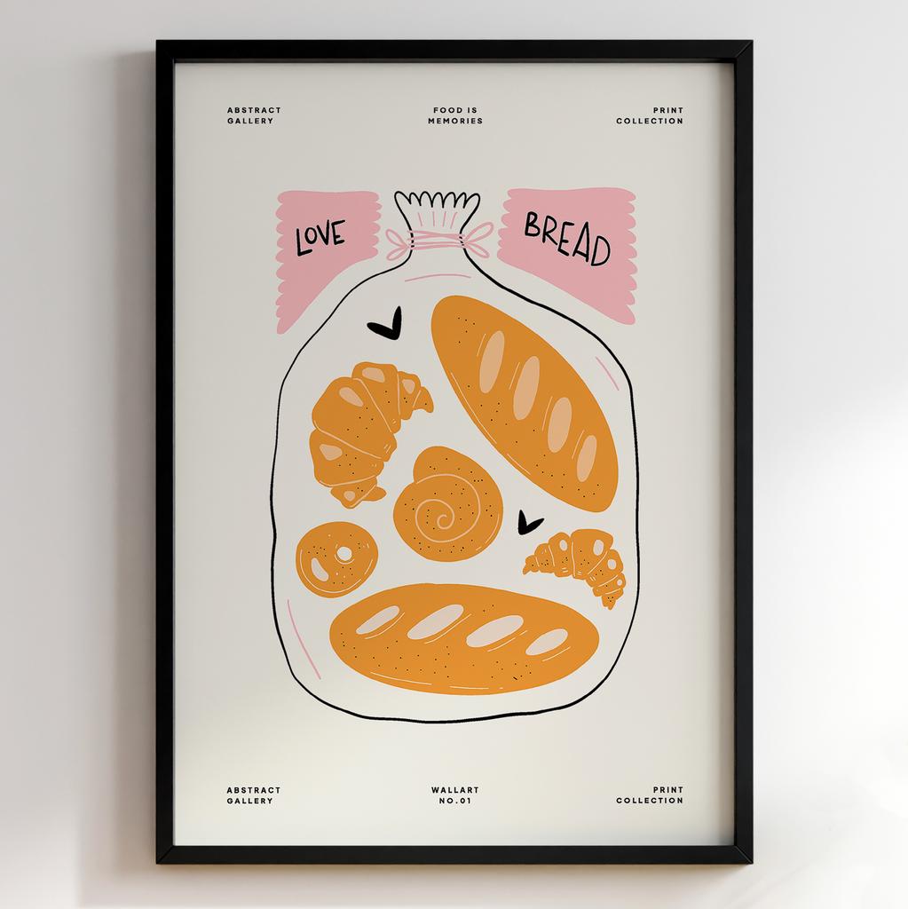 Постер для кухні | Cучасна картина в рамі