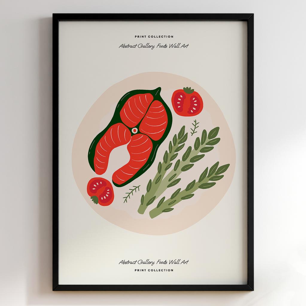 Постер для кухні | Cучасна картина в рамі