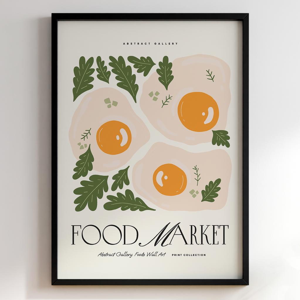 Постер для кухні | Cучасна картина в рамі