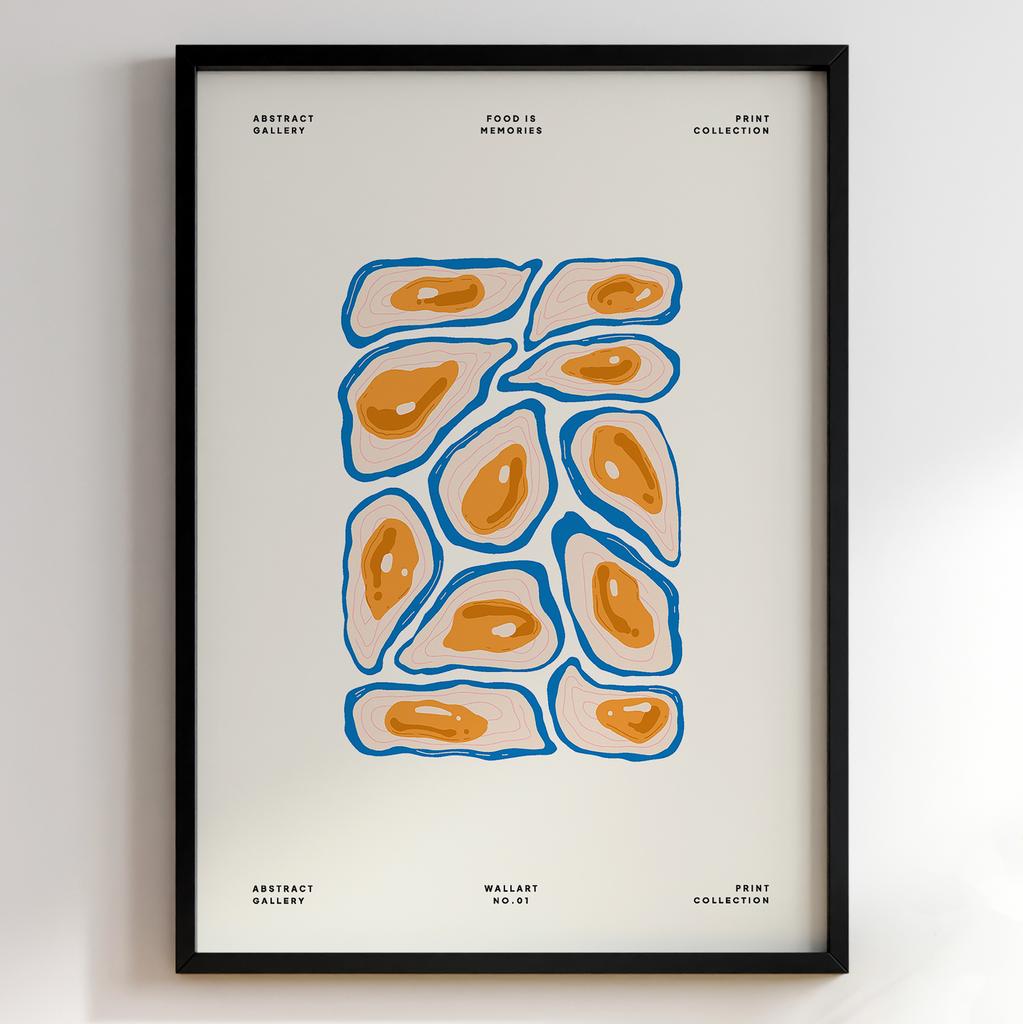 Постер для кухні | Cучасна картина в рамі