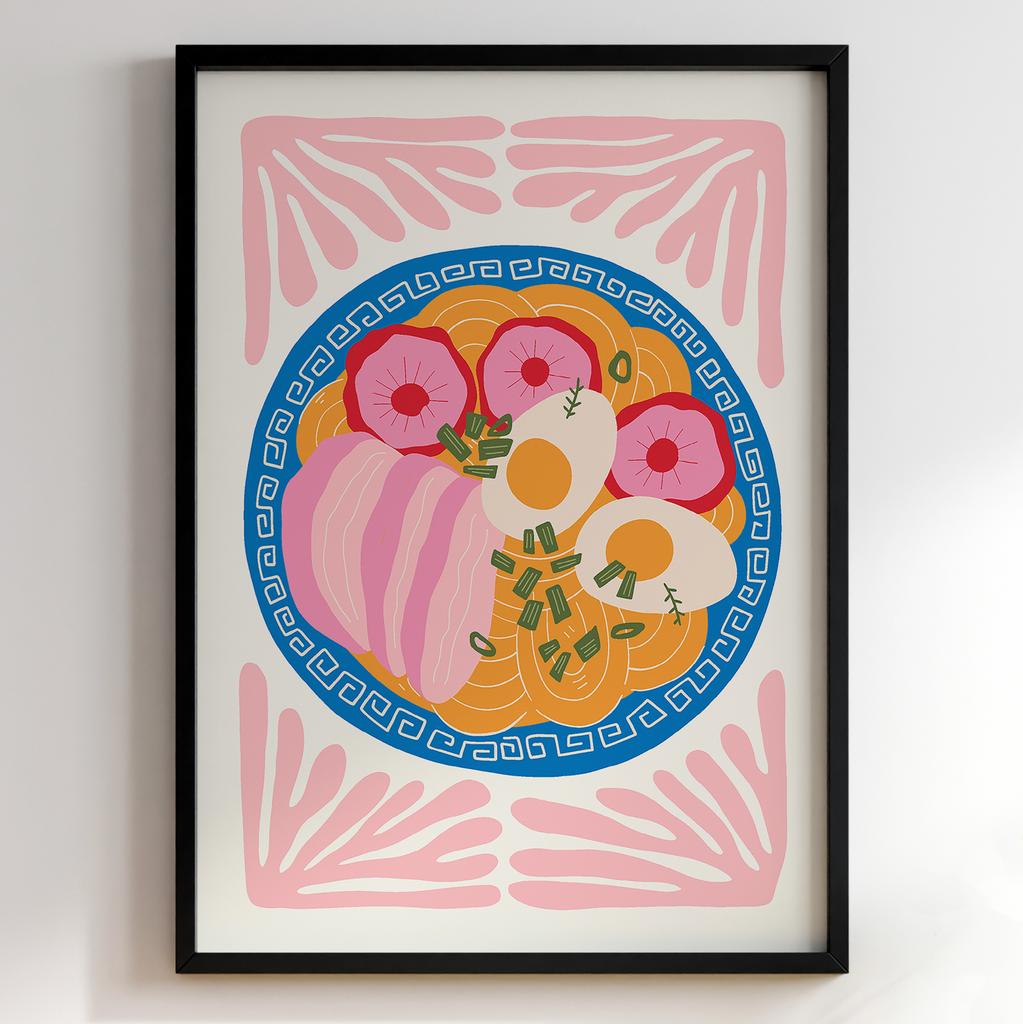 Постер для кухні | Cучасна картина в рамі