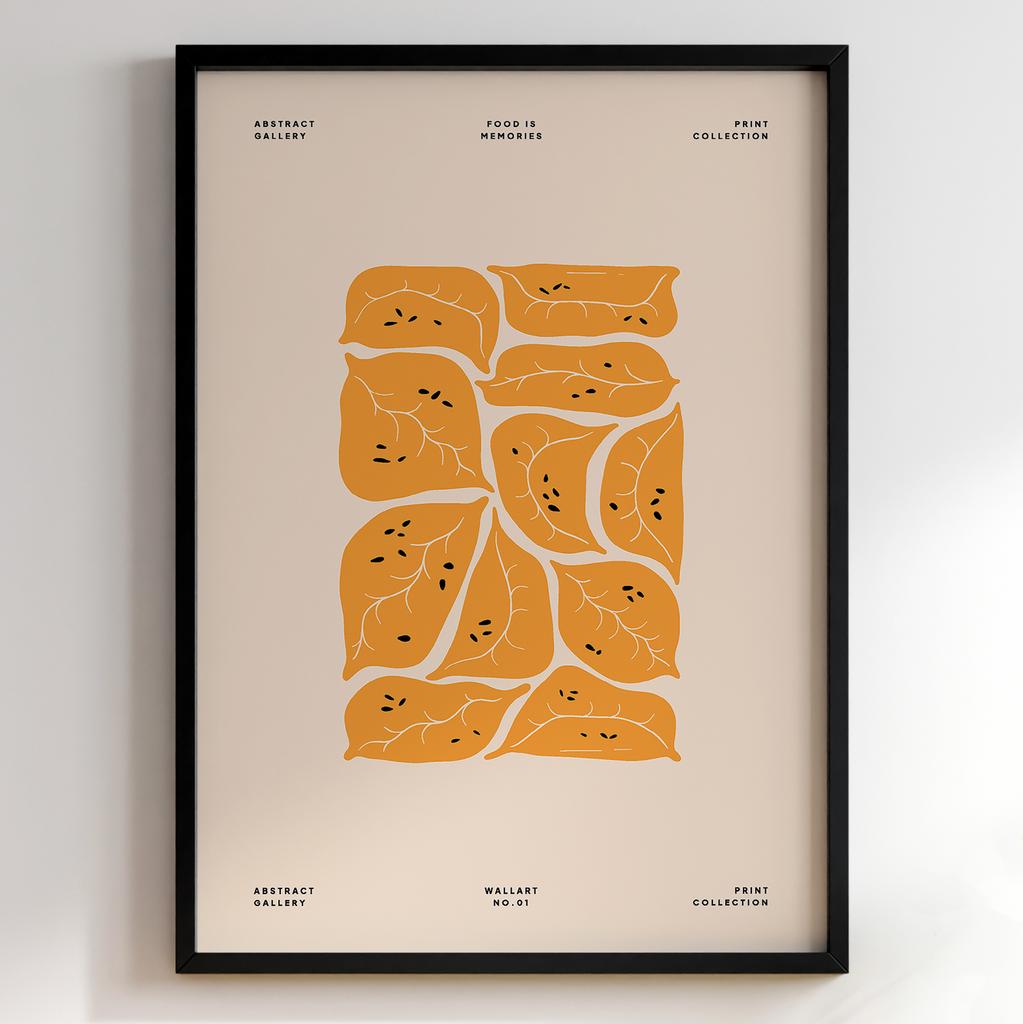 Постер для кухні | Cучасна картина в рамі