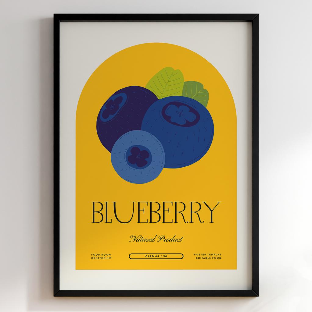 Постер для кухні | Cучасна картина в рамі