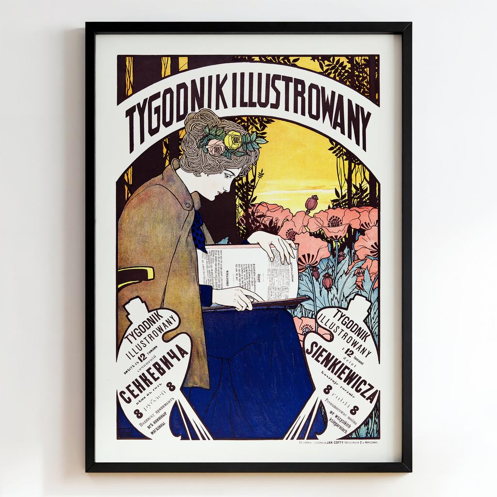 Ретро постер «Tygodnik Illustrowany»