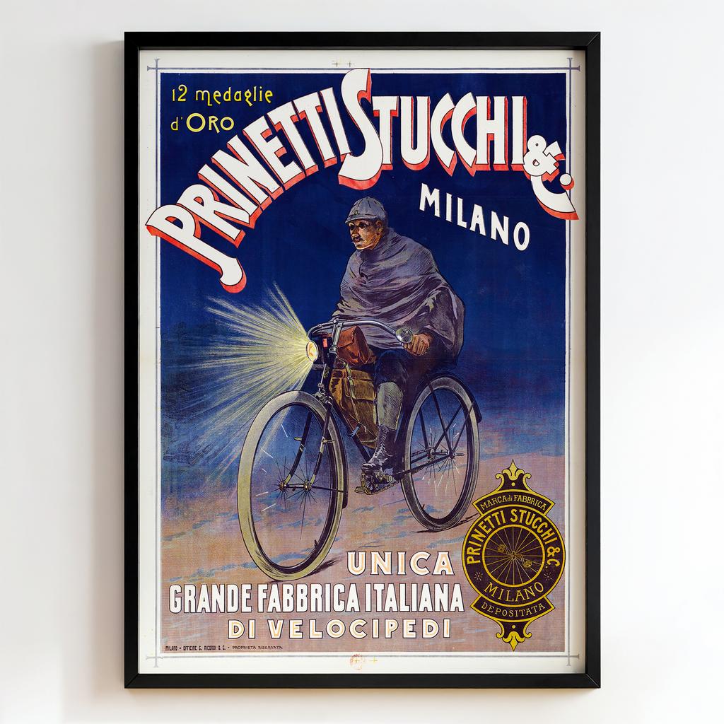 Ретро постер «Prinetti Stucchi & C. Milano»