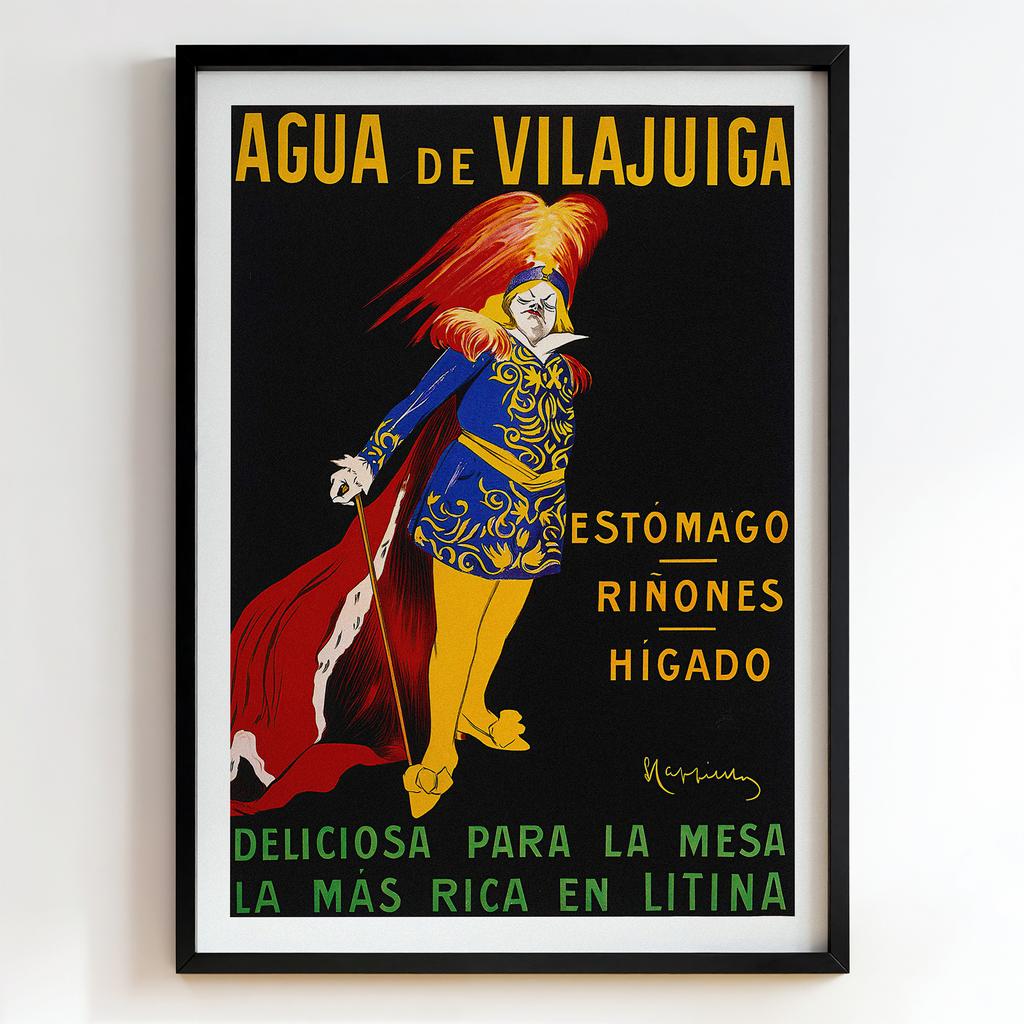 Ретро постер "Agua de Vilajuïga (1912)"
