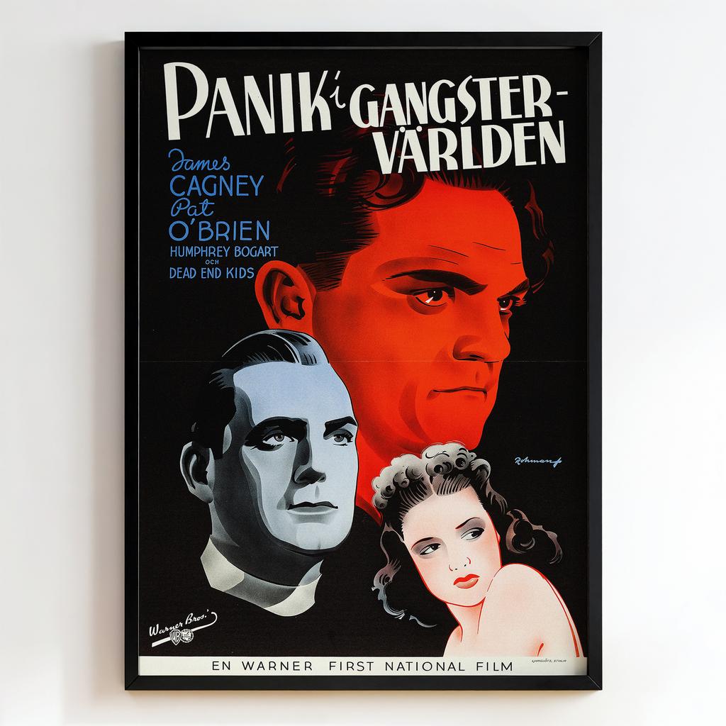 Ретро постер "Angels with Dirty Faces (1938)"