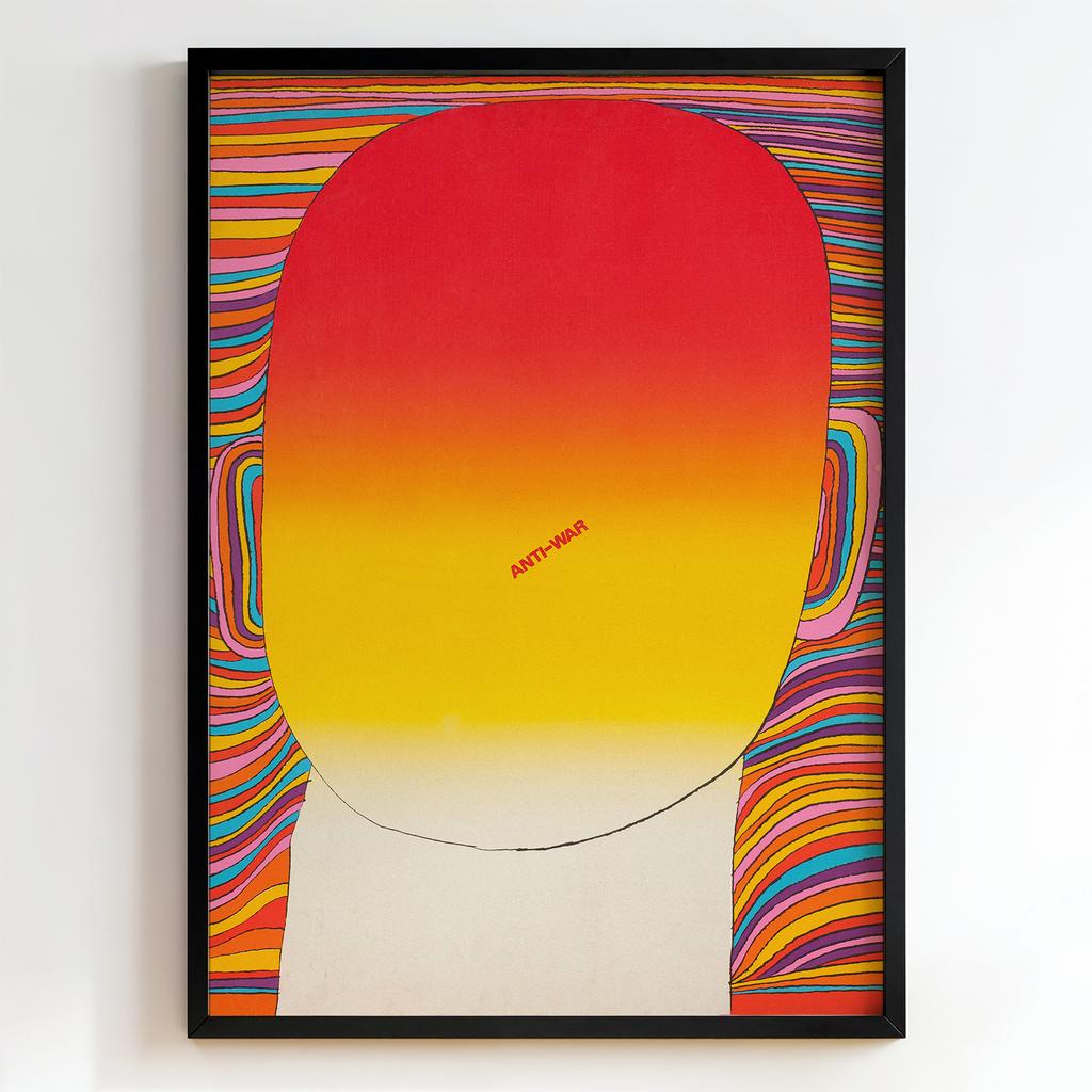 Ретро постер "Anti-War (1969)"