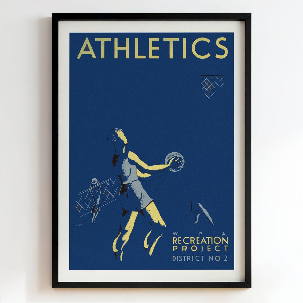 Ретро постер "Athletics (1936)"