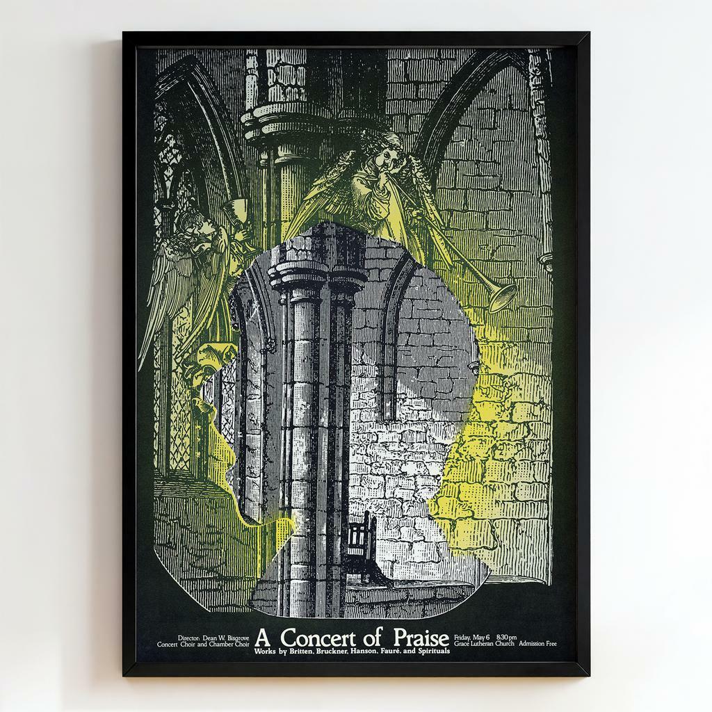 Ретро постер "A Concert of Praise (1980)"
