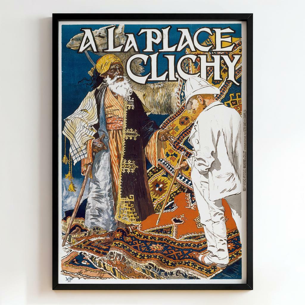 Ретро постер "A la Place Clichy (1894)"