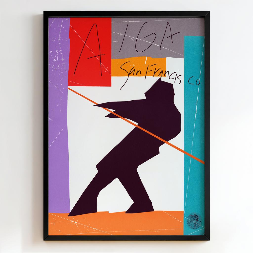 Ретро постер "AIGA San Francisco (1984)"