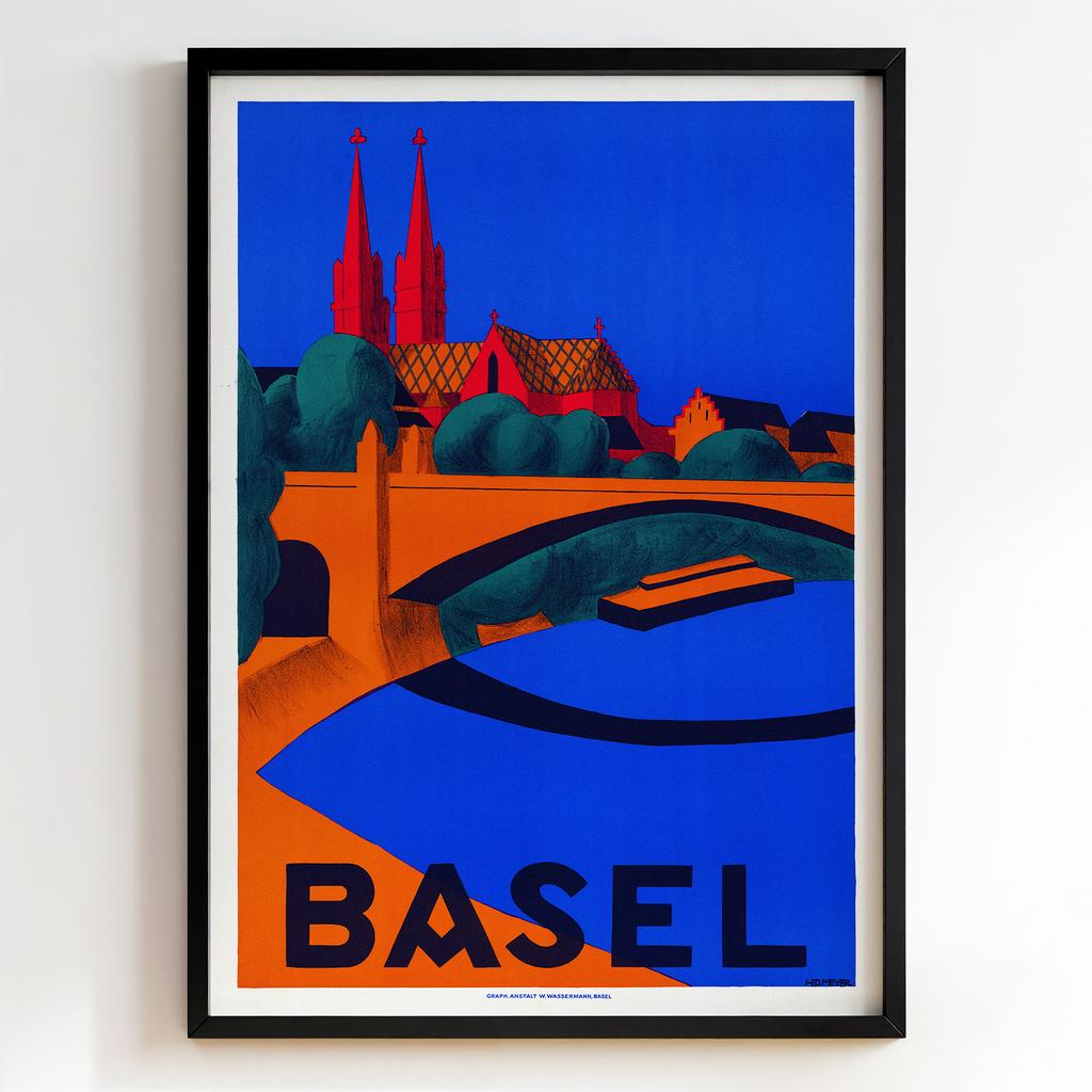 Ретро постер "Basel (1927)"