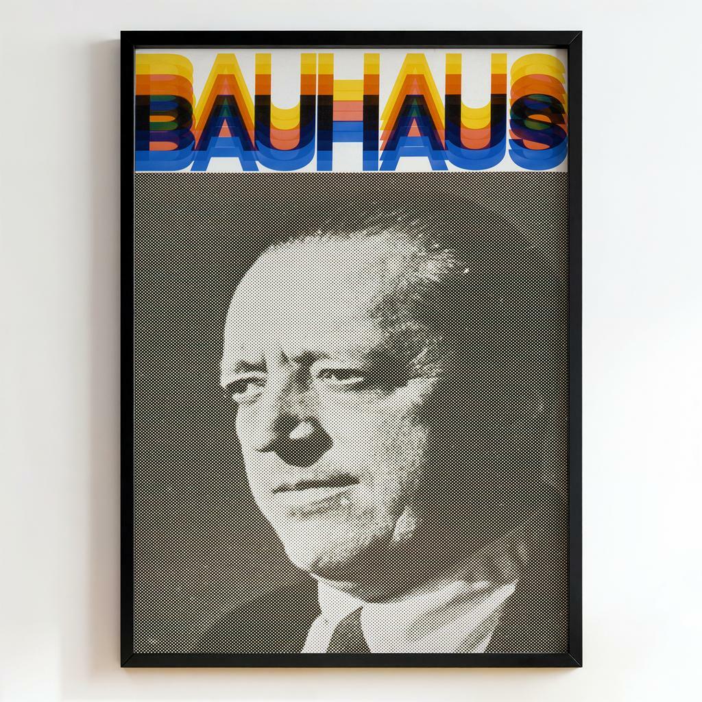 Ретро постер "Bauhaus (1968)"