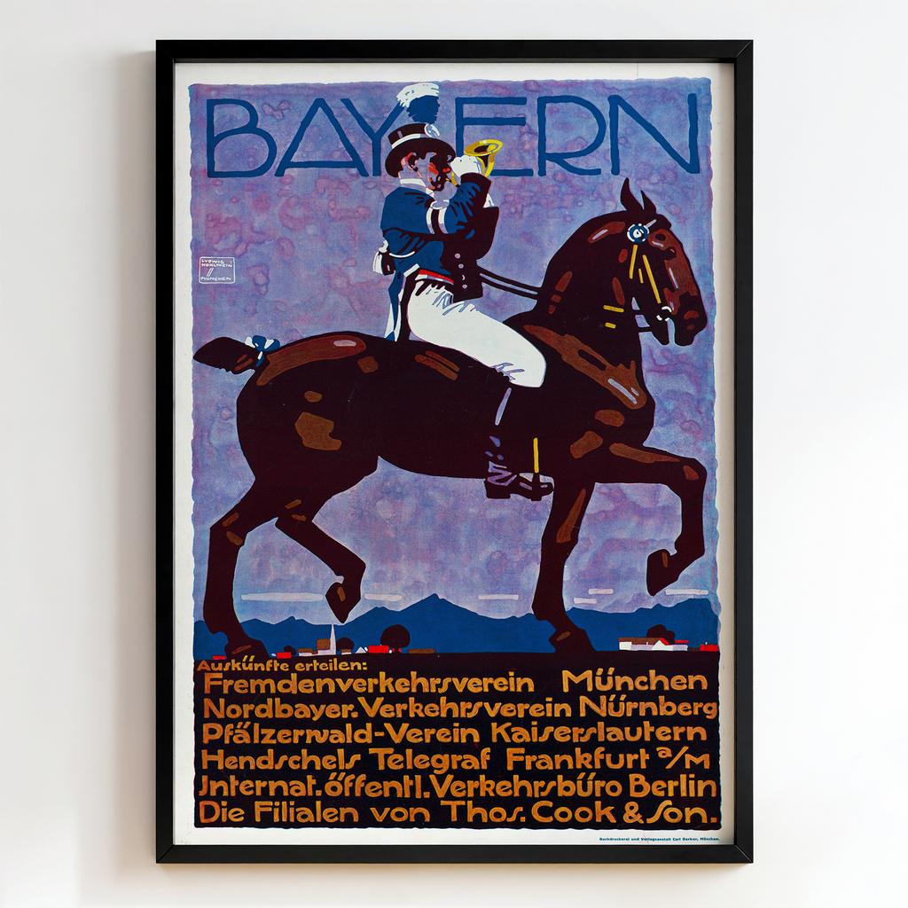 Ретро постер "Bayern (1913)"