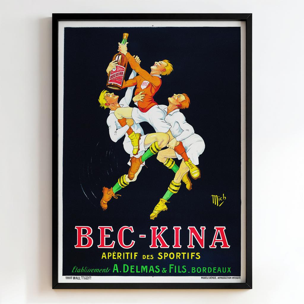 Ретро постер "Bec-Kina – Mich (1925)"