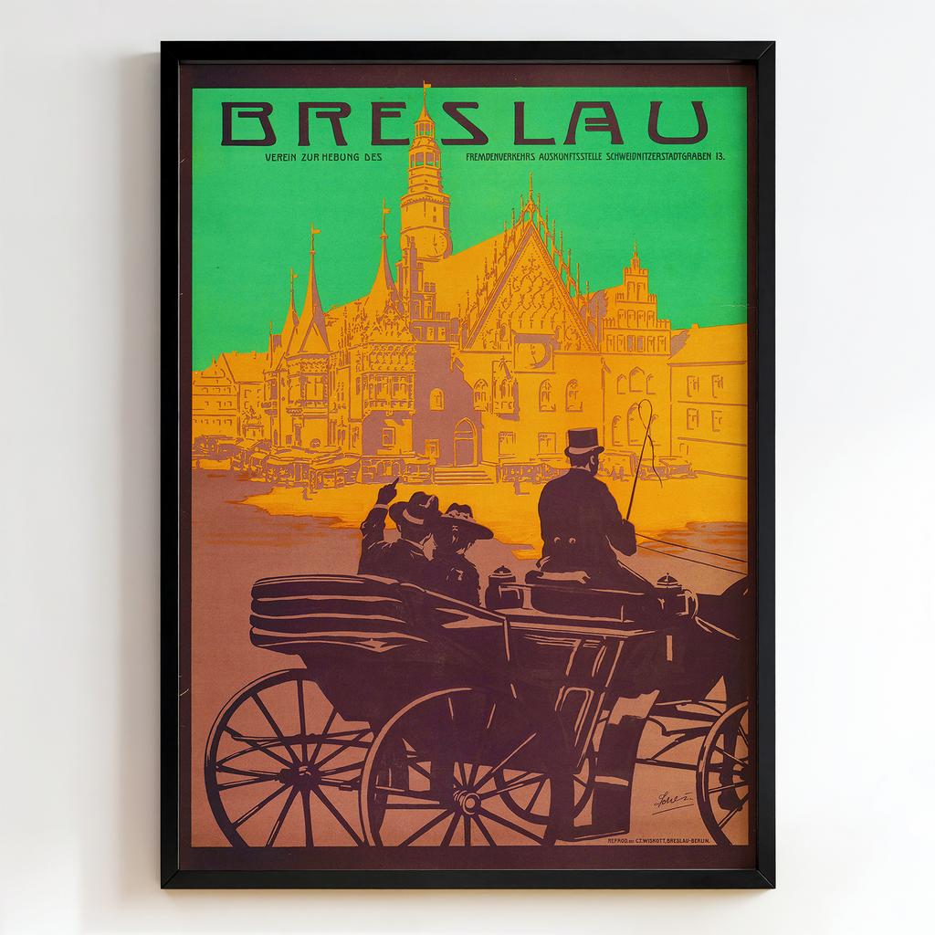 Ретро постер "Breslau – Ludwig Hohlwein (1912)"