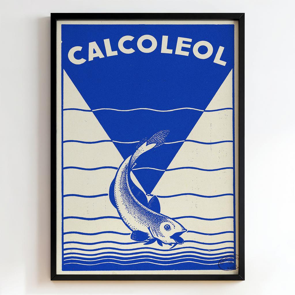 Ретро постер "Calcoleol"