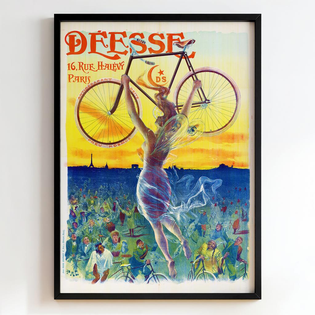 Ретро постер "Déesse – Alphonse Mucha (1897)"