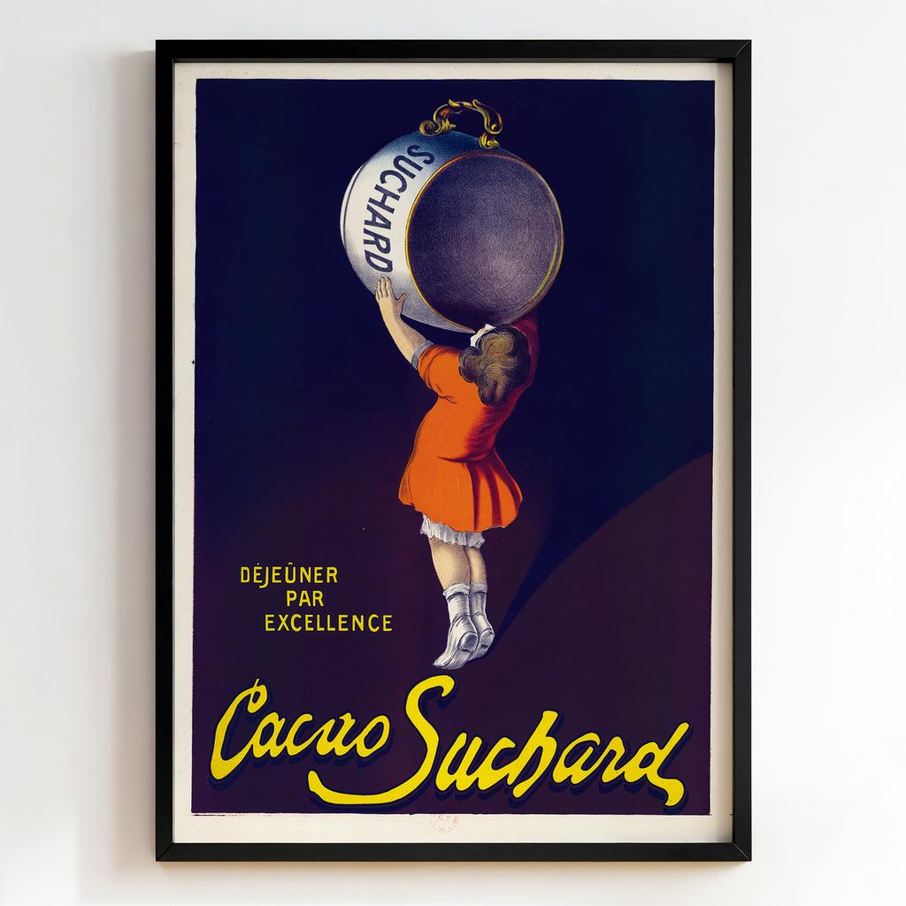 Ретро постер "Cacao Suchard – Otto Baumberger (1928)"
