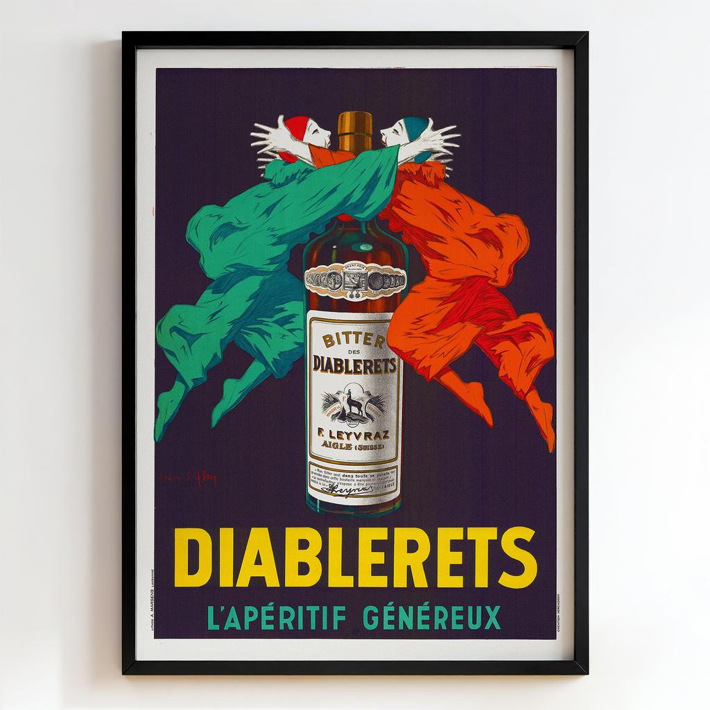 Ретро постер "Diablerets – Jean d’Ylen (1922)"