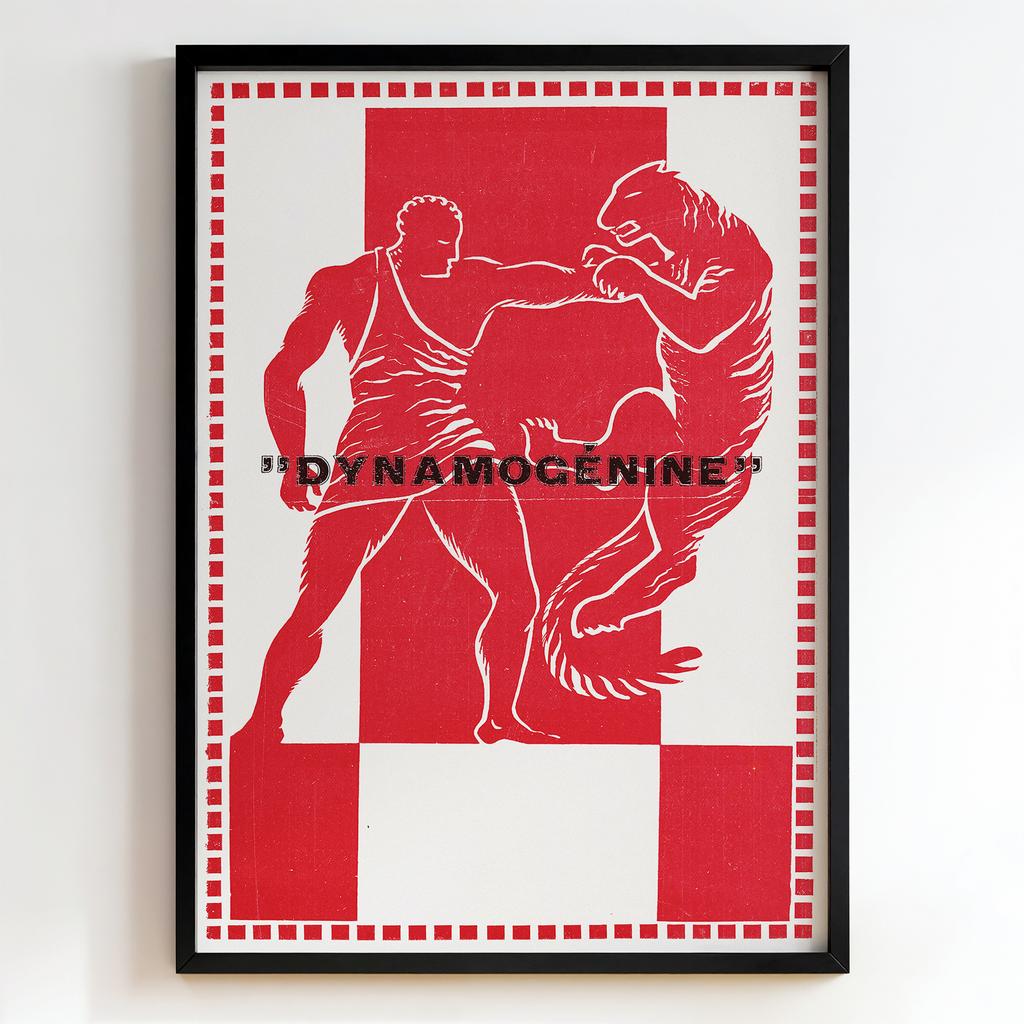 Ретро постер "Dynamogénine – Charles Loupot (1927)"