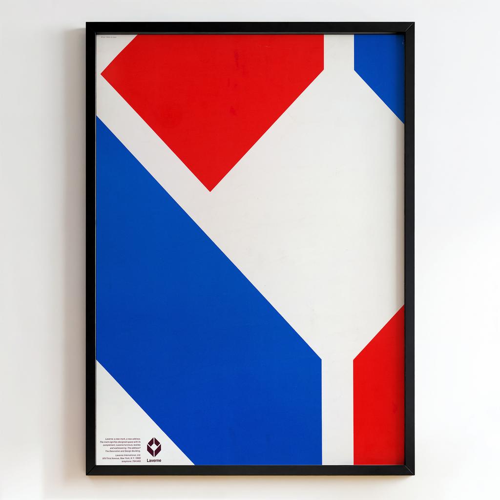 Ретро постер "Laverne Geometric Composition (c.1970)"