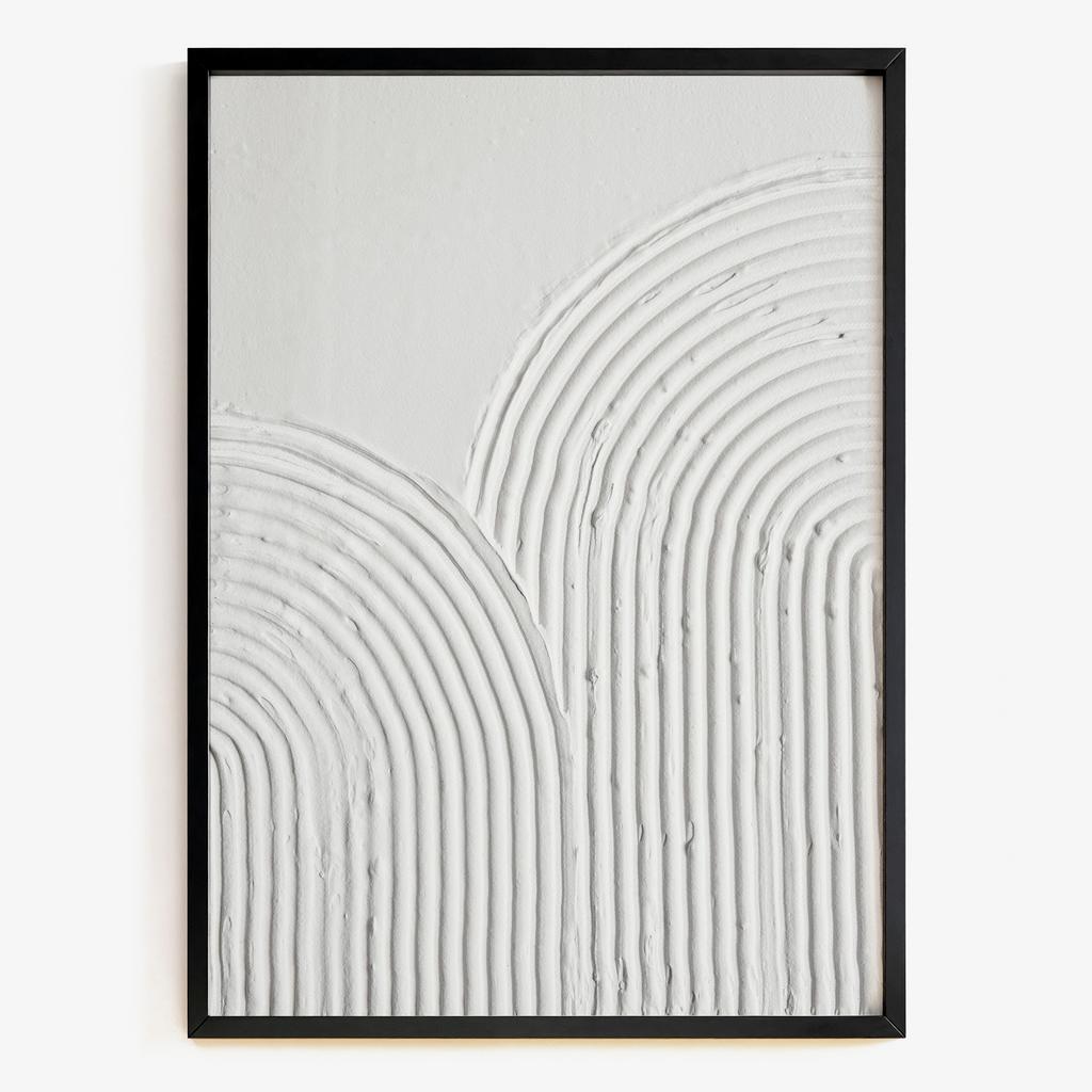 "White Relief" текстурна абстракція WR215